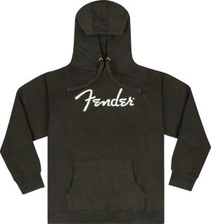 Fender® Spaghetti Logo Hoodie, Gray Heather