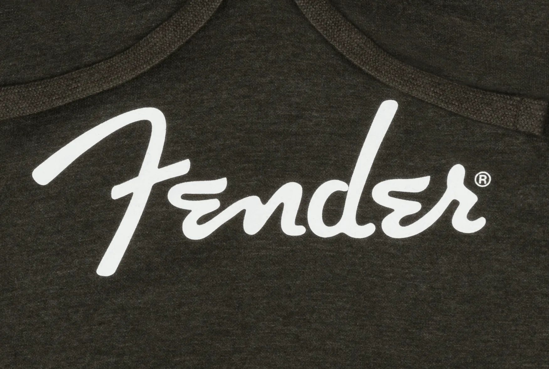 Fender® Spaghetti Logo Hoodie, Gray Heather