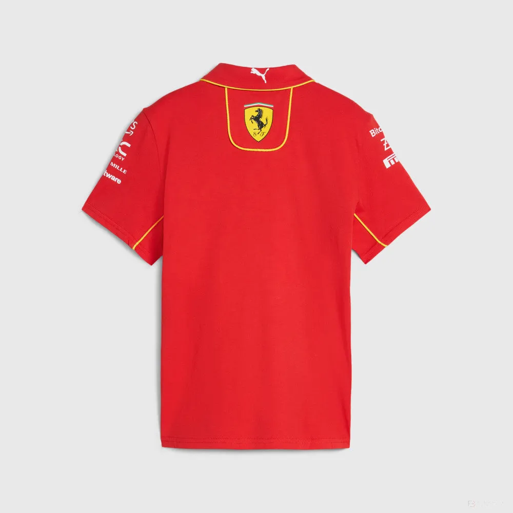 Ferrari polo, Puma, team, kids, red, 2024