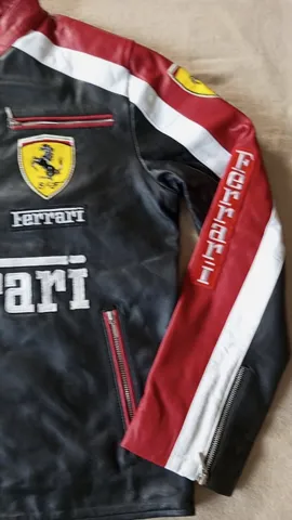 Ferrari Racing Rework Style Leather Jackets 10 pcs
