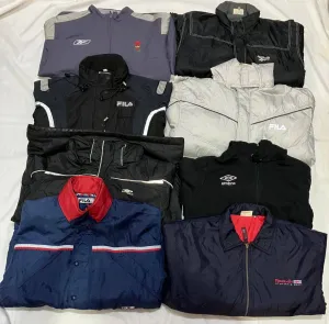 Fila, Reebok, and Umbro Jackets - 14 Pieces