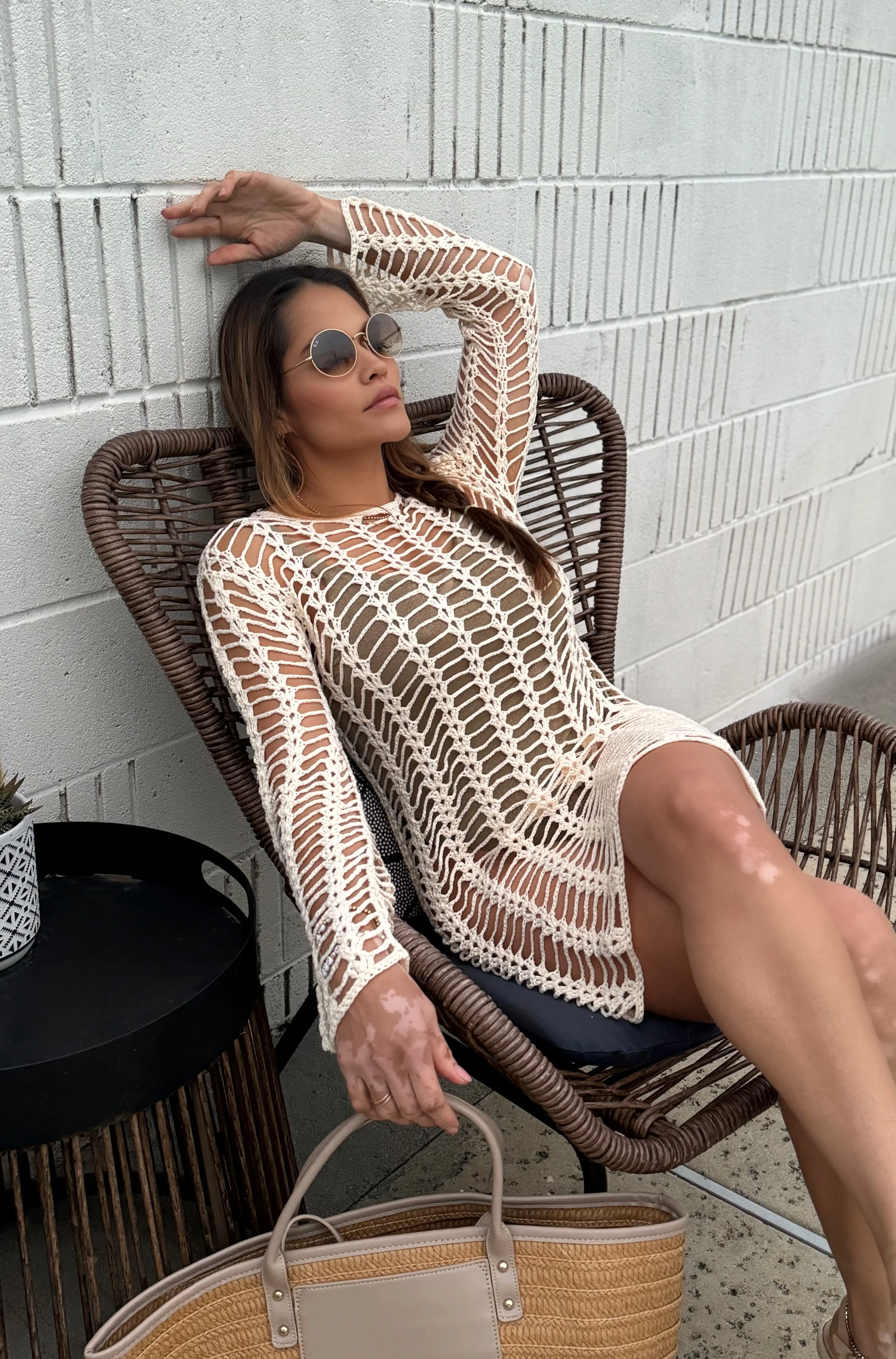 Grace Bay Crochet cover up
