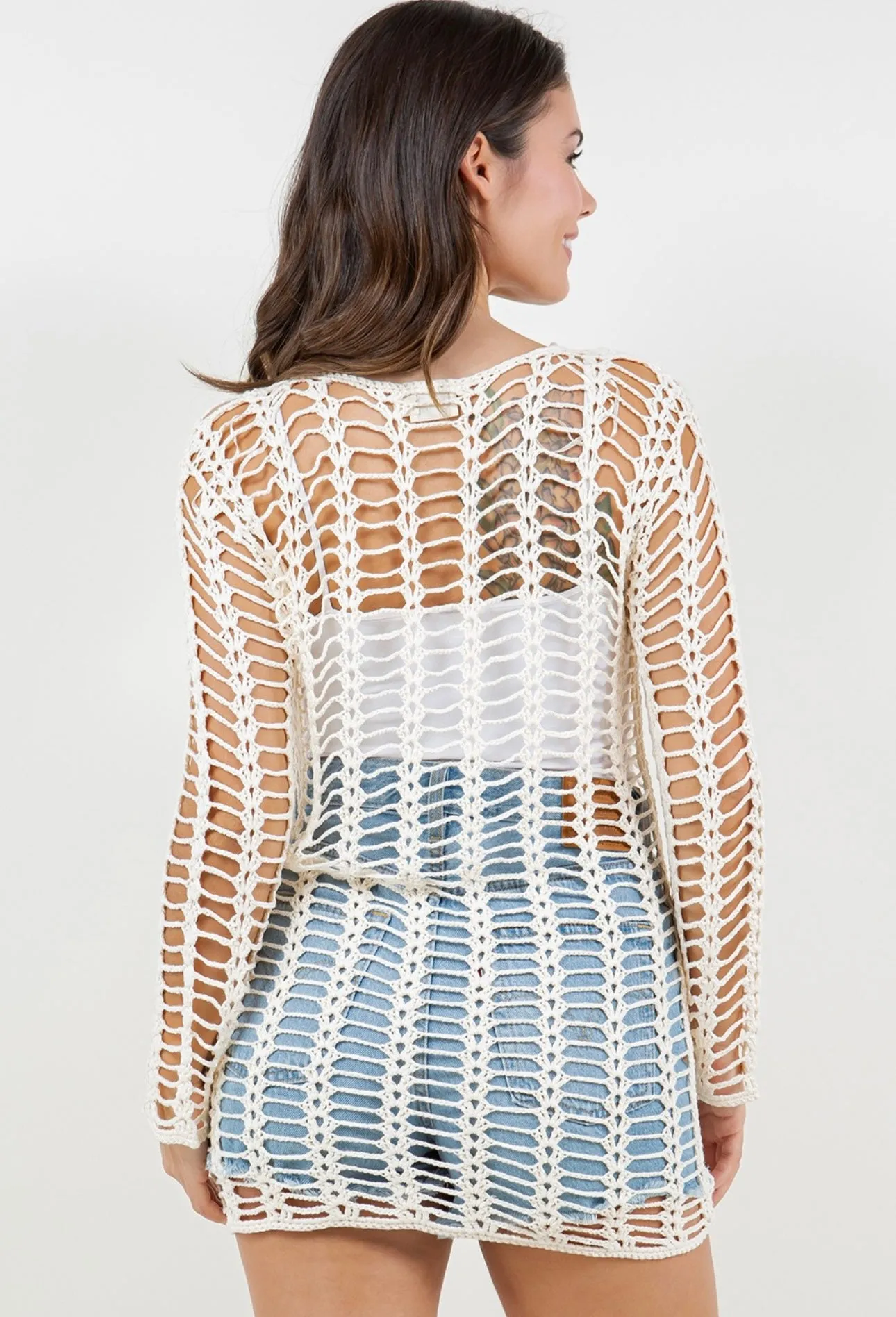 Grace Bay Crochet cover up