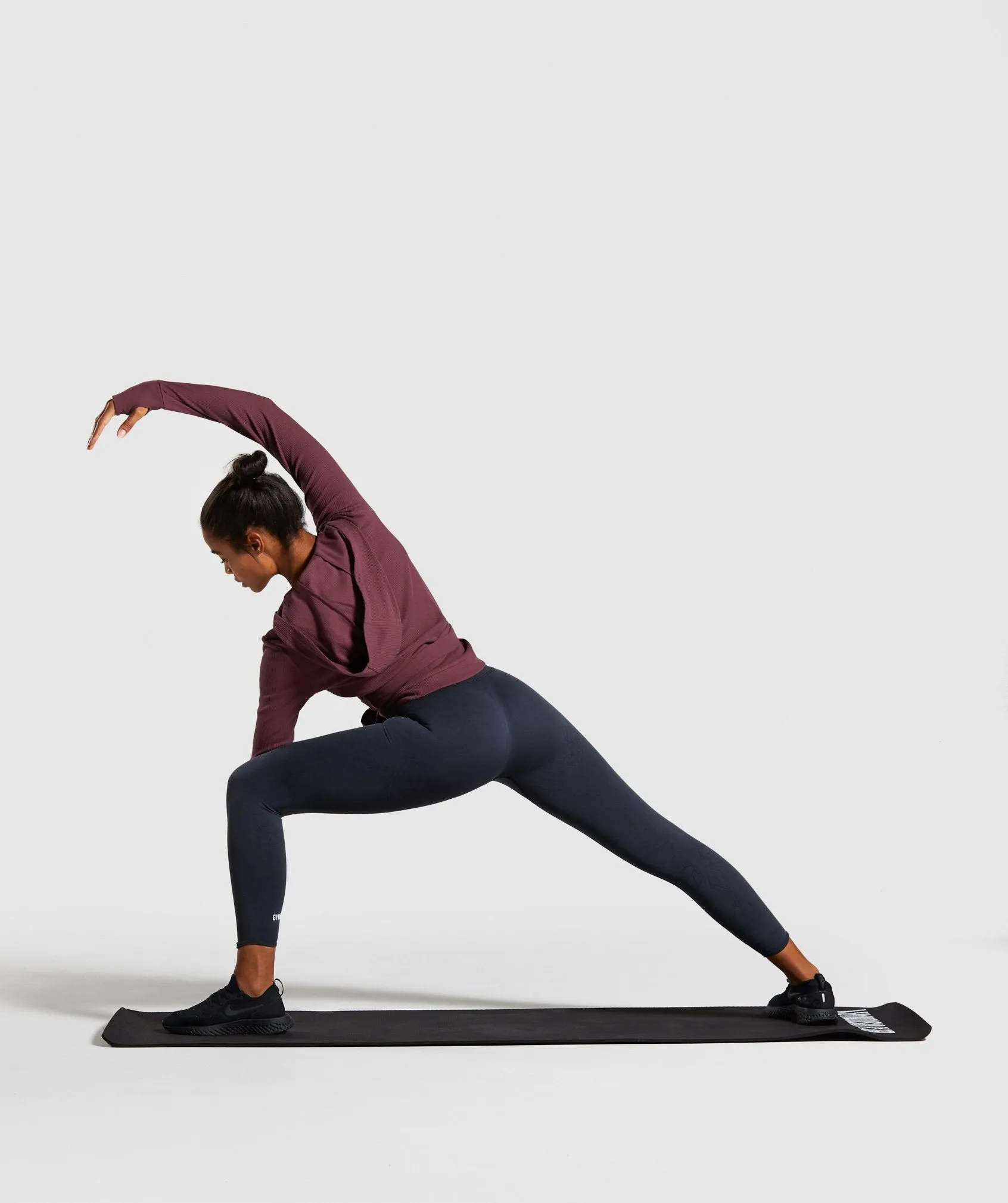 Gymshark Studio Recovery Hoodie - Berry Red