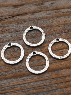 Hammered Orbit Earring Jackets