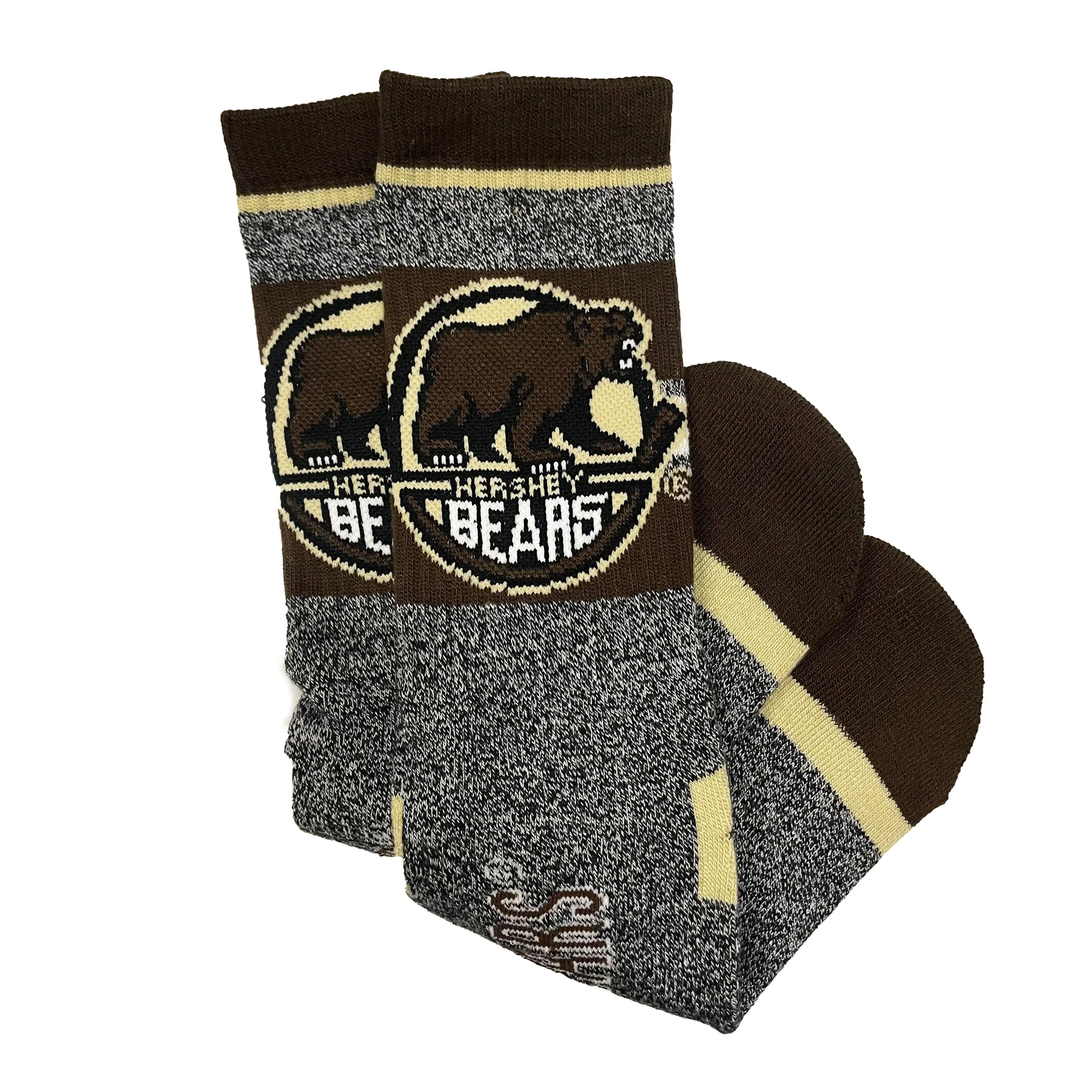 Hershey Bears Primary Logo Socks