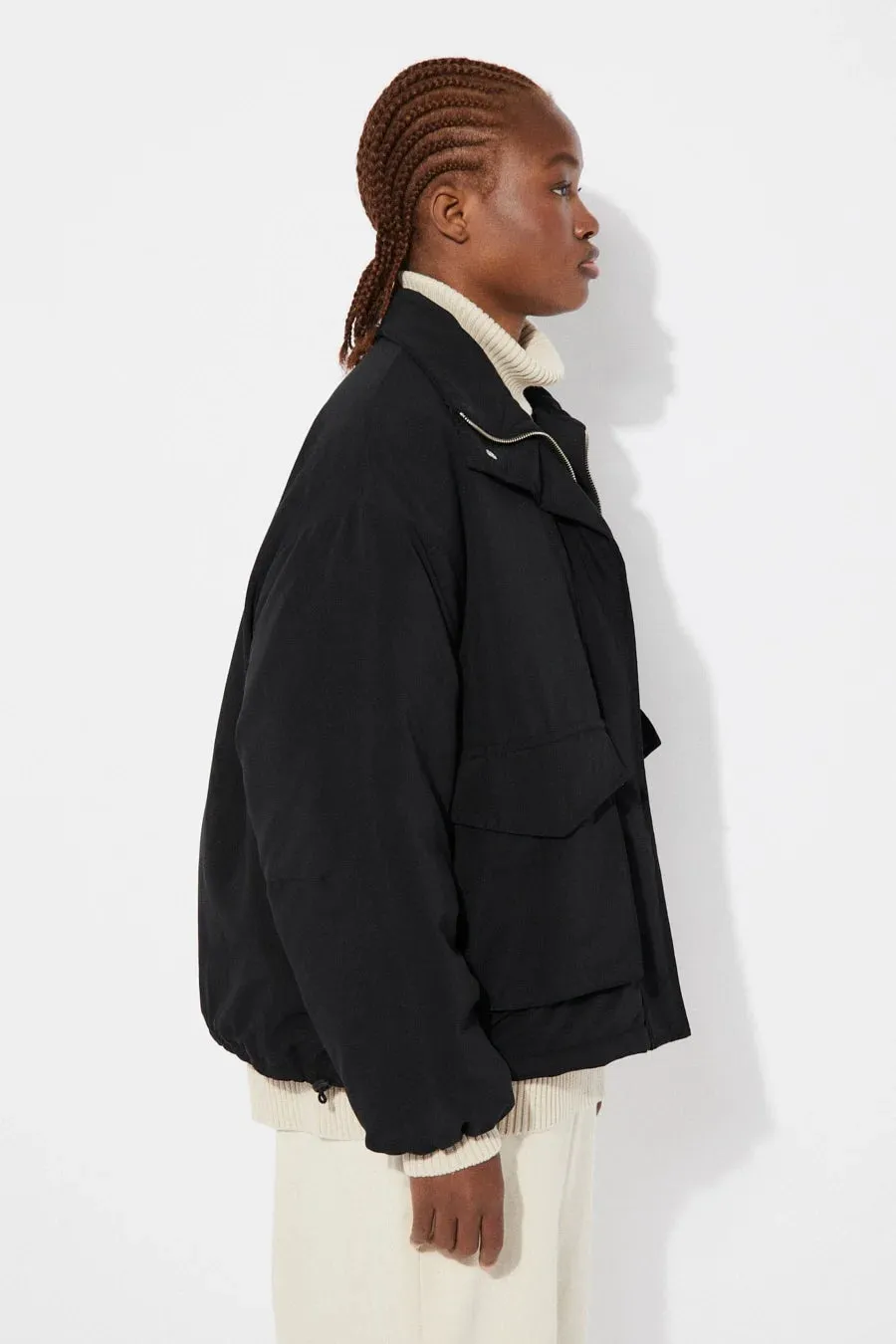 jacket - picea - black