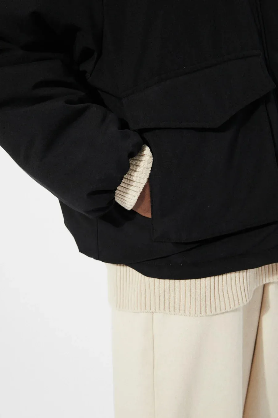 jacket - picea - black
