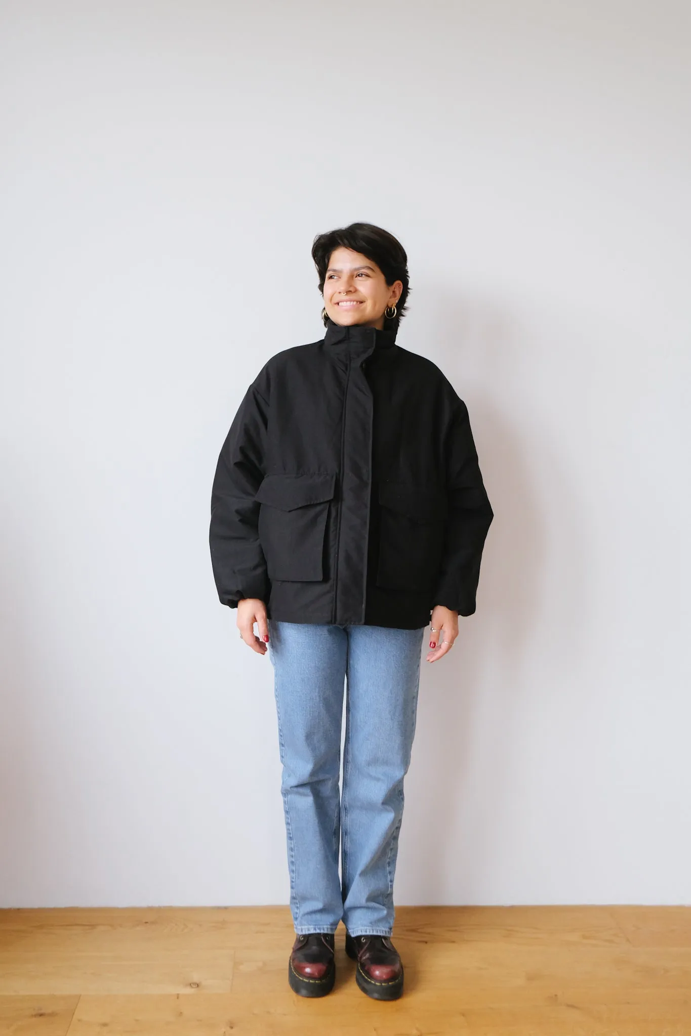 jacket - picea - black