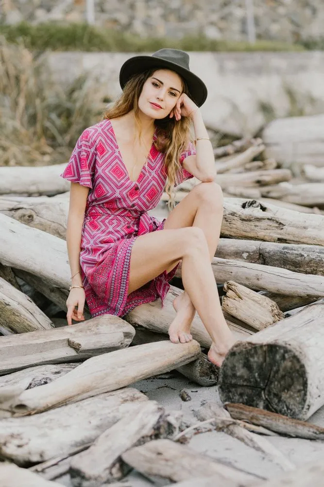 Kali Romper | Pink
