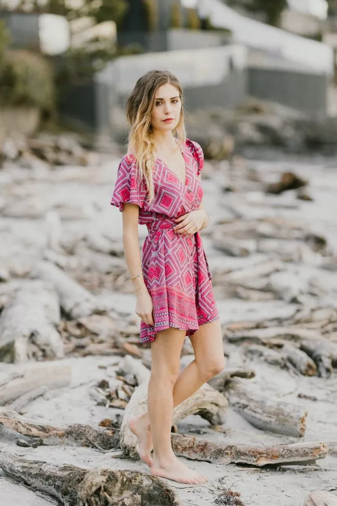 Kali Romper | Pink
