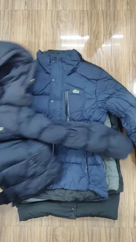 Lacoste puffer jackets - 7 pieces