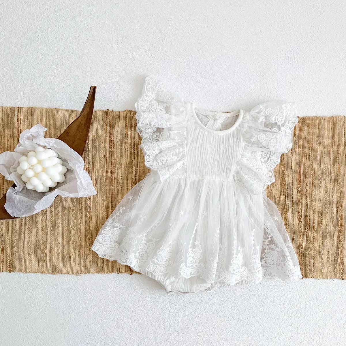 Mavi Lace Romper