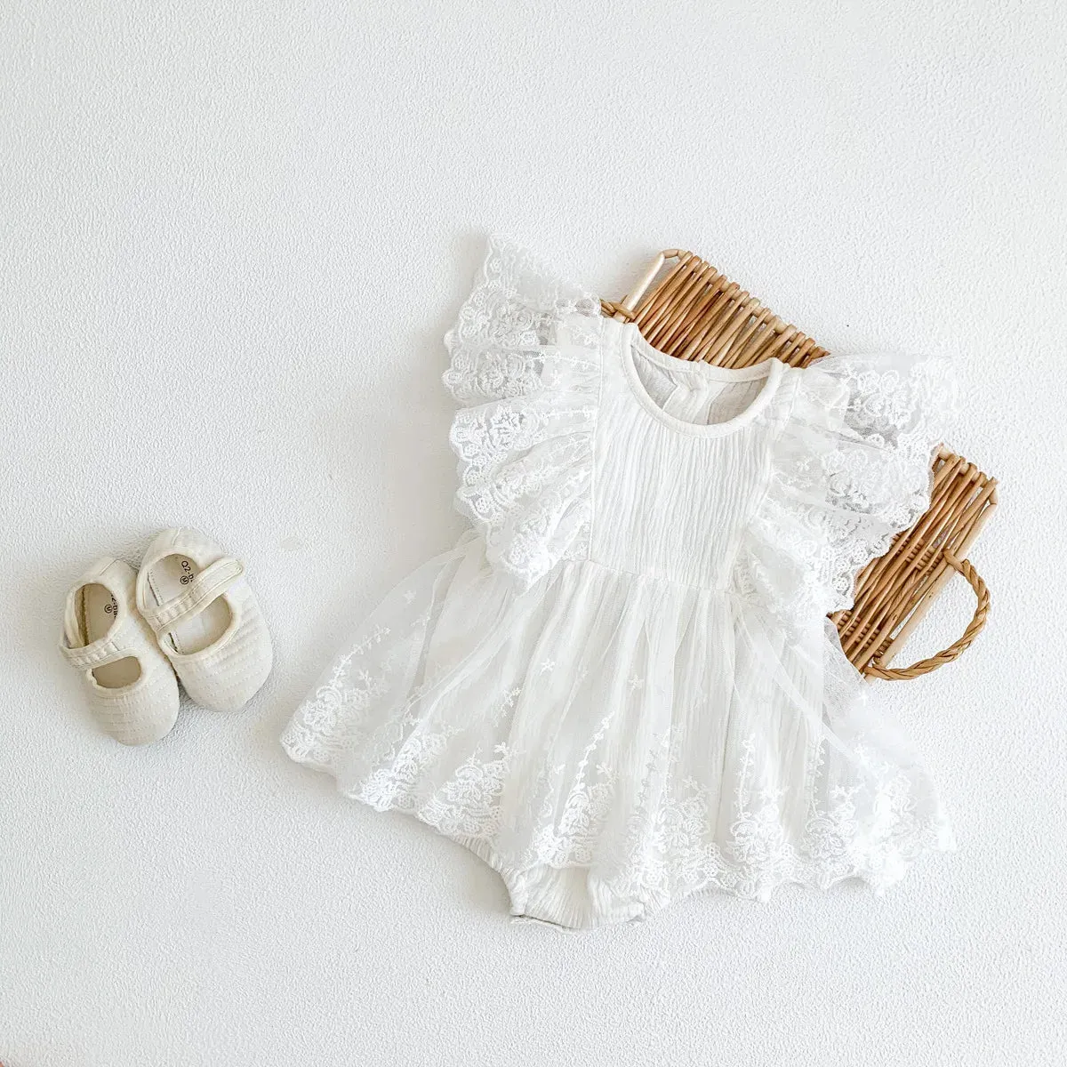 Mavi Lace Romper