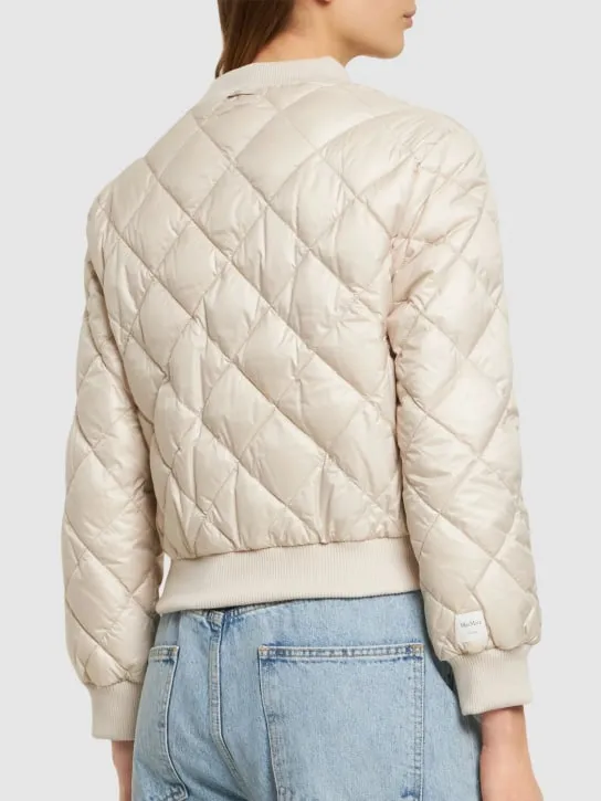 Max Mara   Bsoft tech reversible cropped jacket 