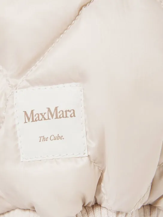Max Mara   Bsoft tech reversible cropped jacket 