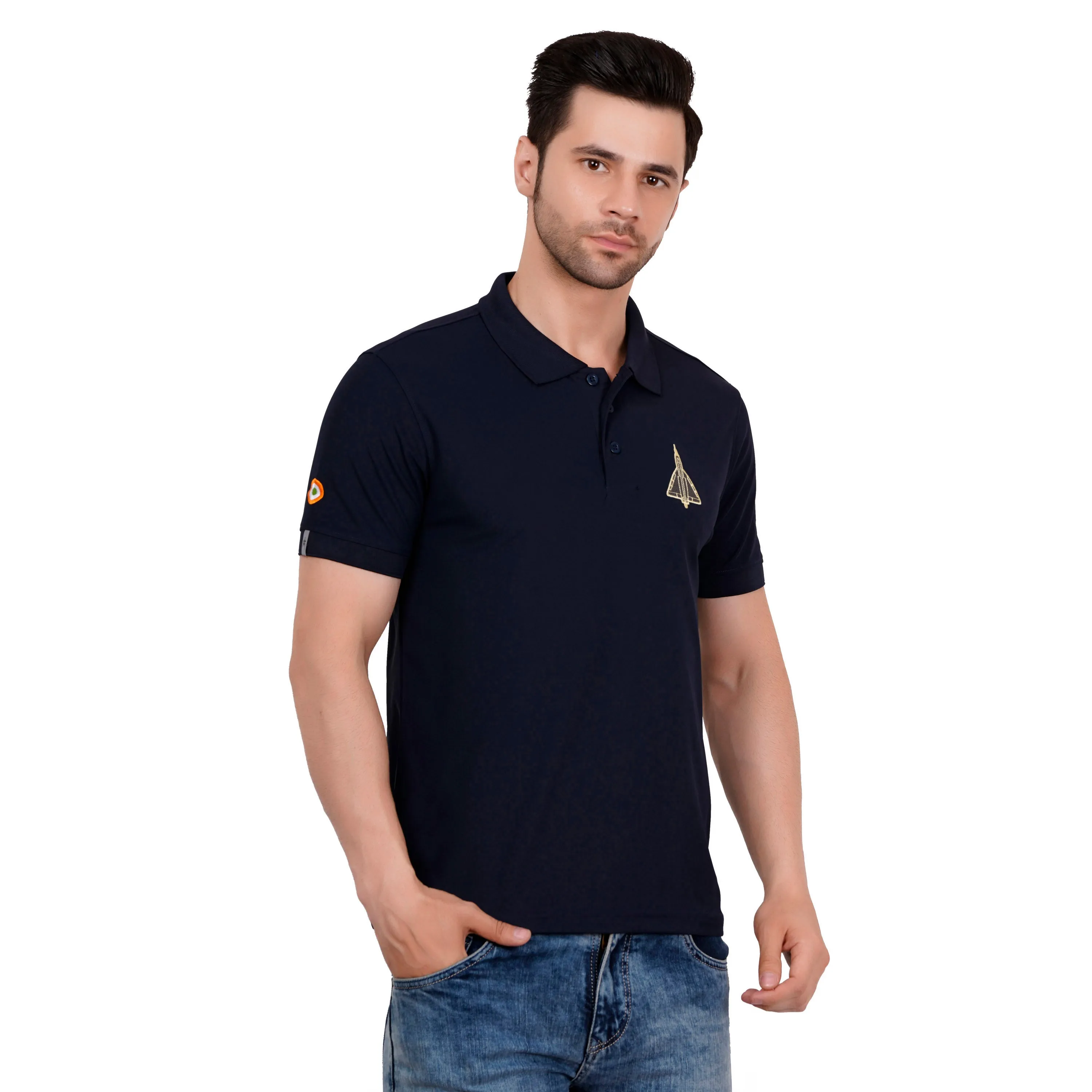 Men's Polos T Shirt Tejas Navy