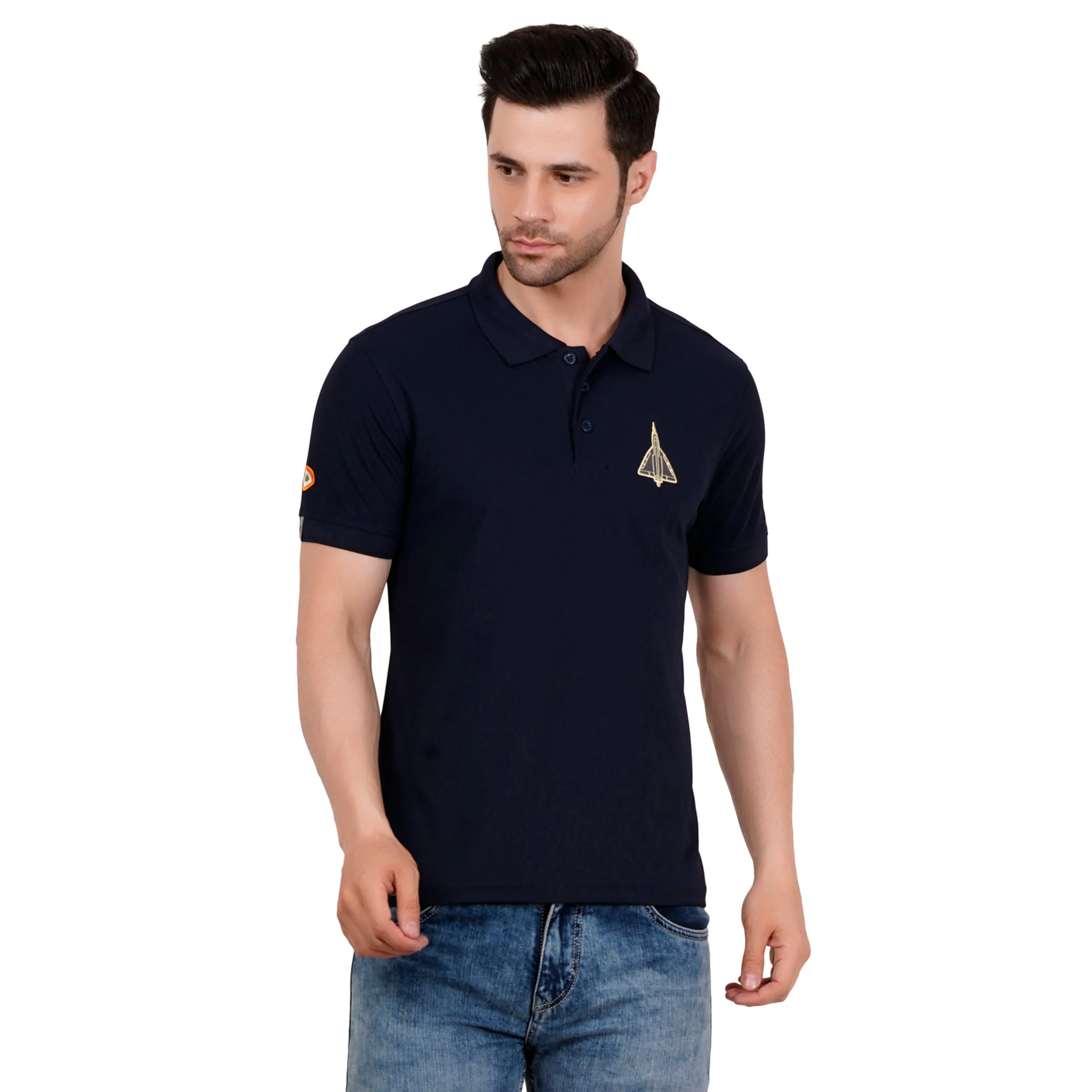 Men's Polos T Shirt Tejas Navy