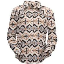 OUTBACK TRADING WOMEN’S ELEANOR BIG SHIRT (CREAM)