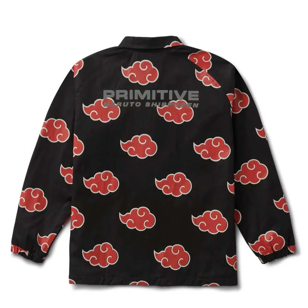 Primitive x Naruto Akatsuki Coach Jacket - Black