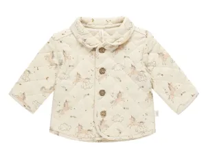 QUILTED JACKET || UNICORNS