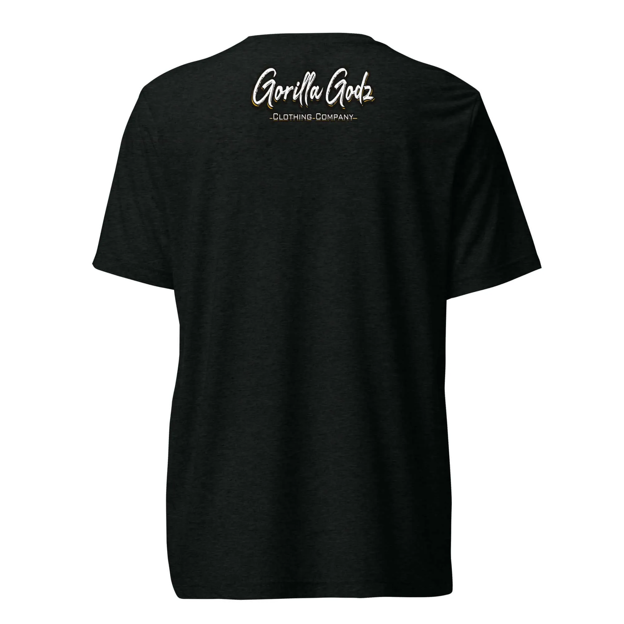 "Gorilla Godz" Tri-Blend Gym Short sleeve T-shirt ( Color options available)