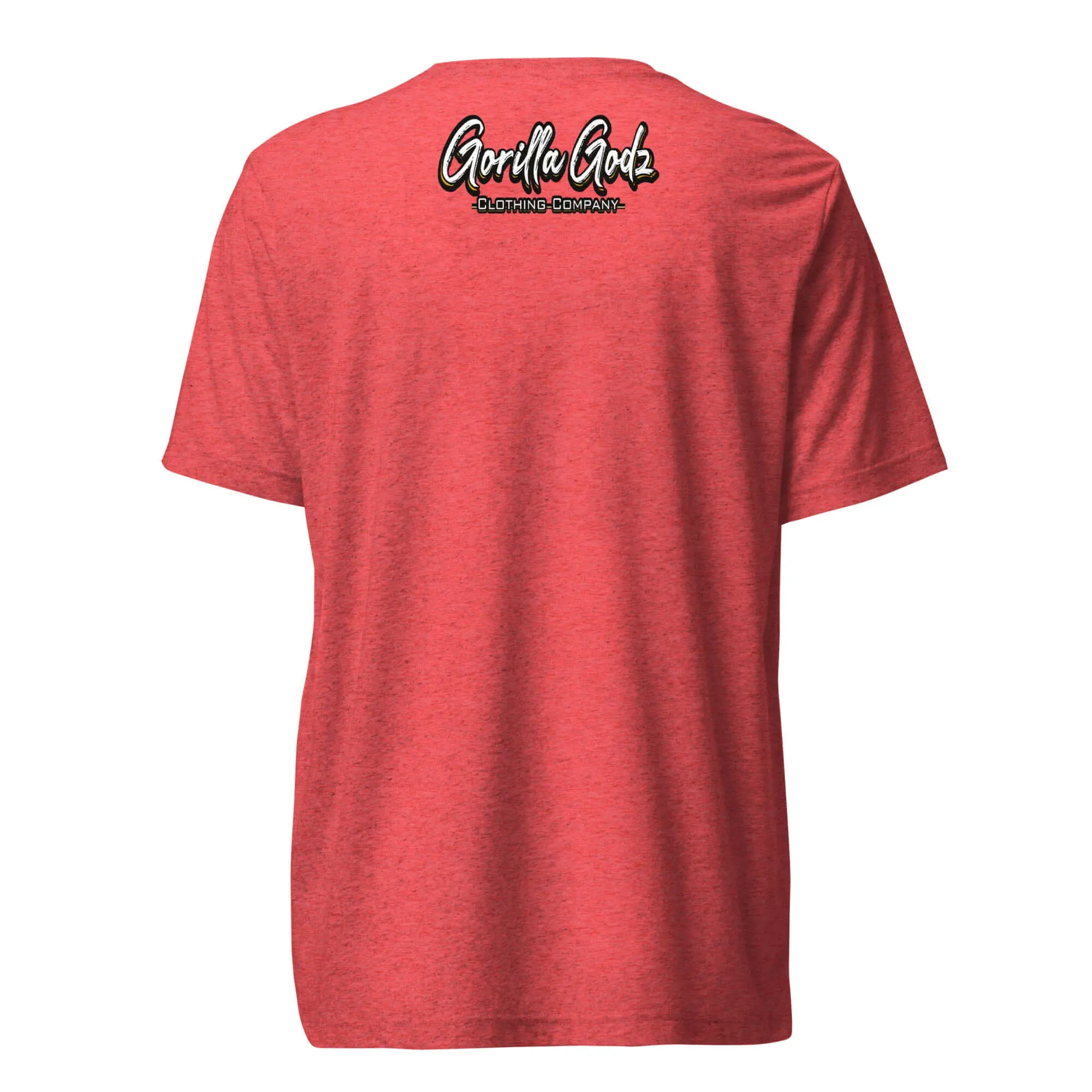 "Gorilla Godz" Tri-Blend Gym Short sleeve T-shirt ( Color options available)