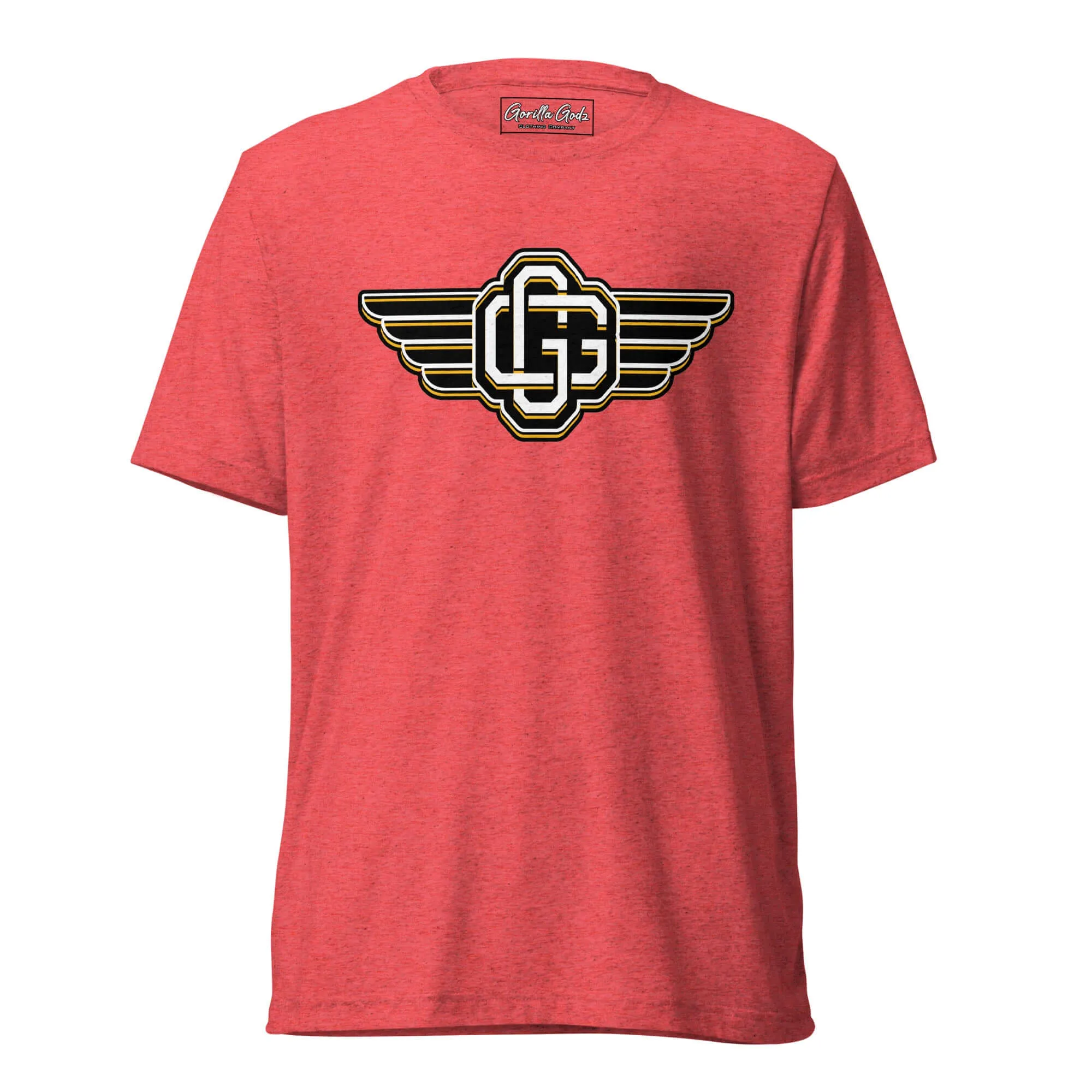 "Gorilla Godz" Tri-Blend Gym Short sleeve T-shirt ( Color options available)
