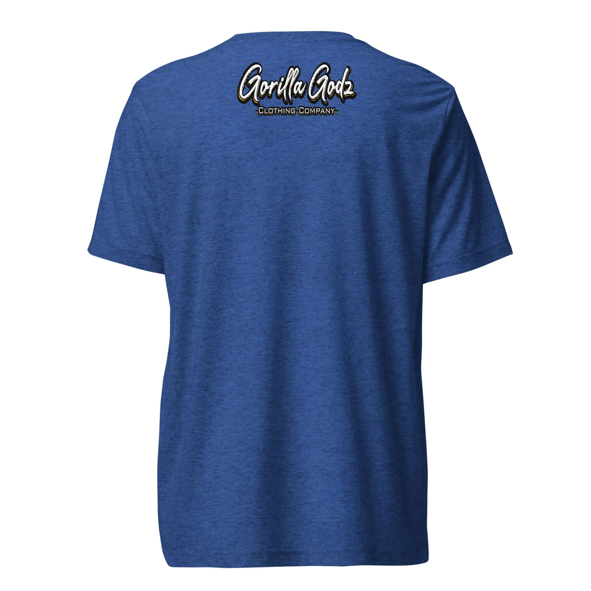 "Gorilla Godz" Tri-Blend Gym Short sleeve T-shirt ( Color options available)