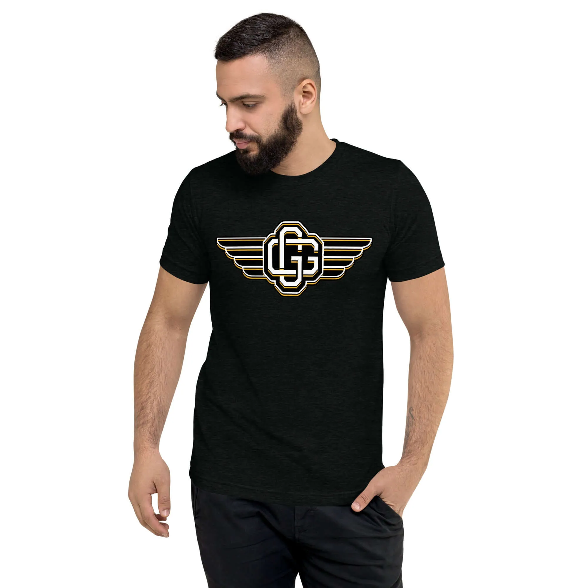 "Gorilla Godz" Tri-Blend Gym Short sleeve T-shirt ( Color options available)