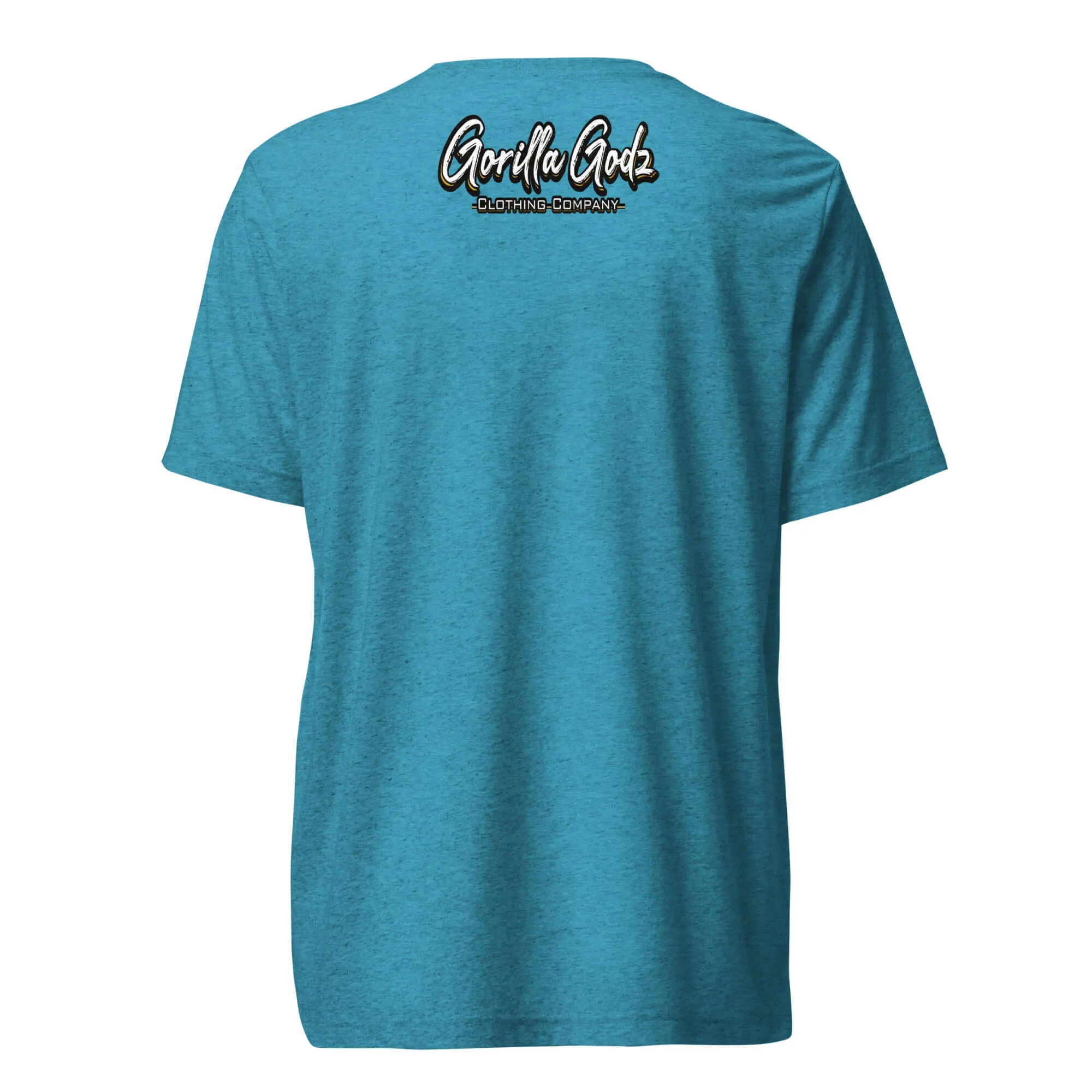 "Gorilla Godz" Tri-Blend Gym Short sleeve T-shirt ( Color options available)