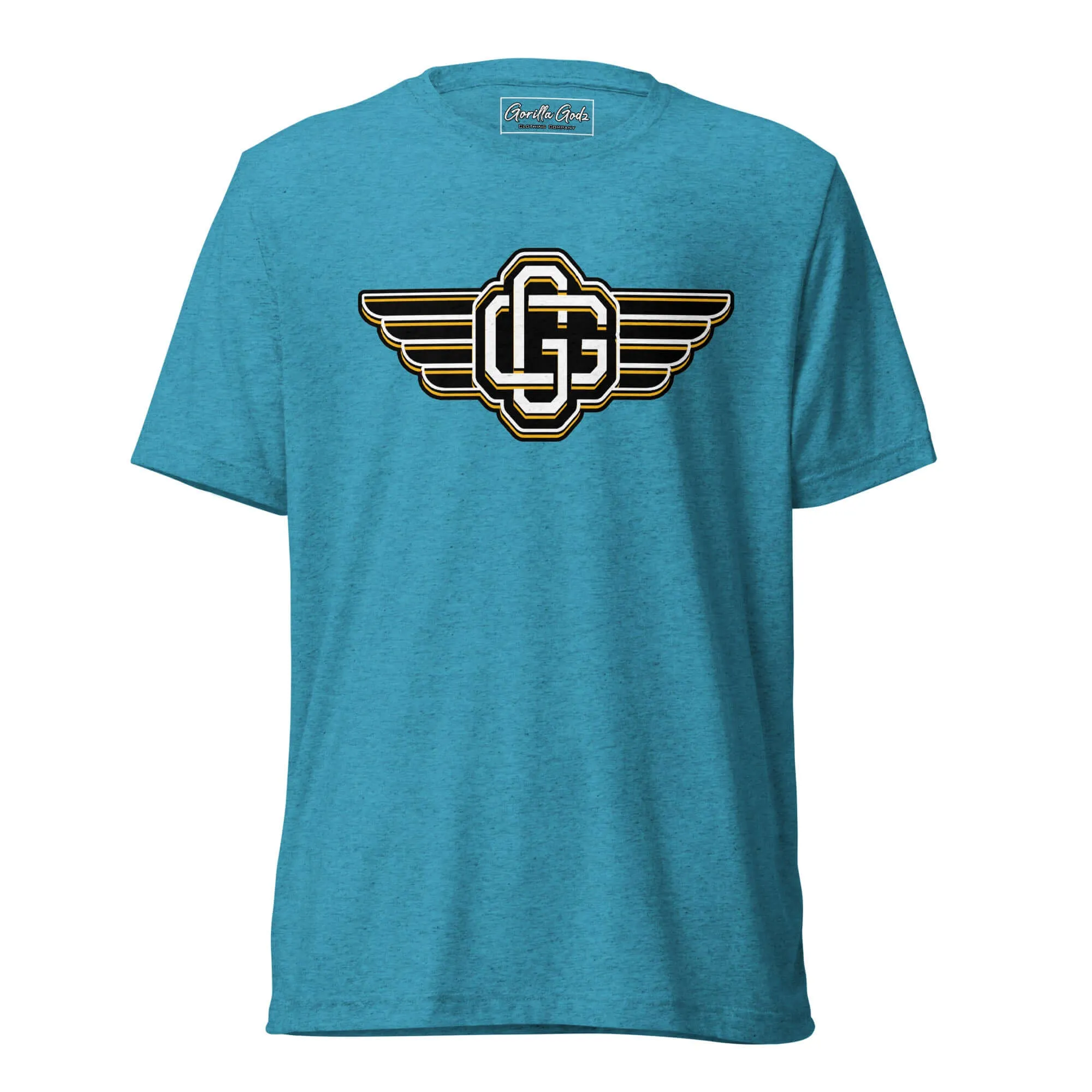 "Gorilla Godz" Tri-Blend Gym Short sleeve T-shirt ( Color options available)