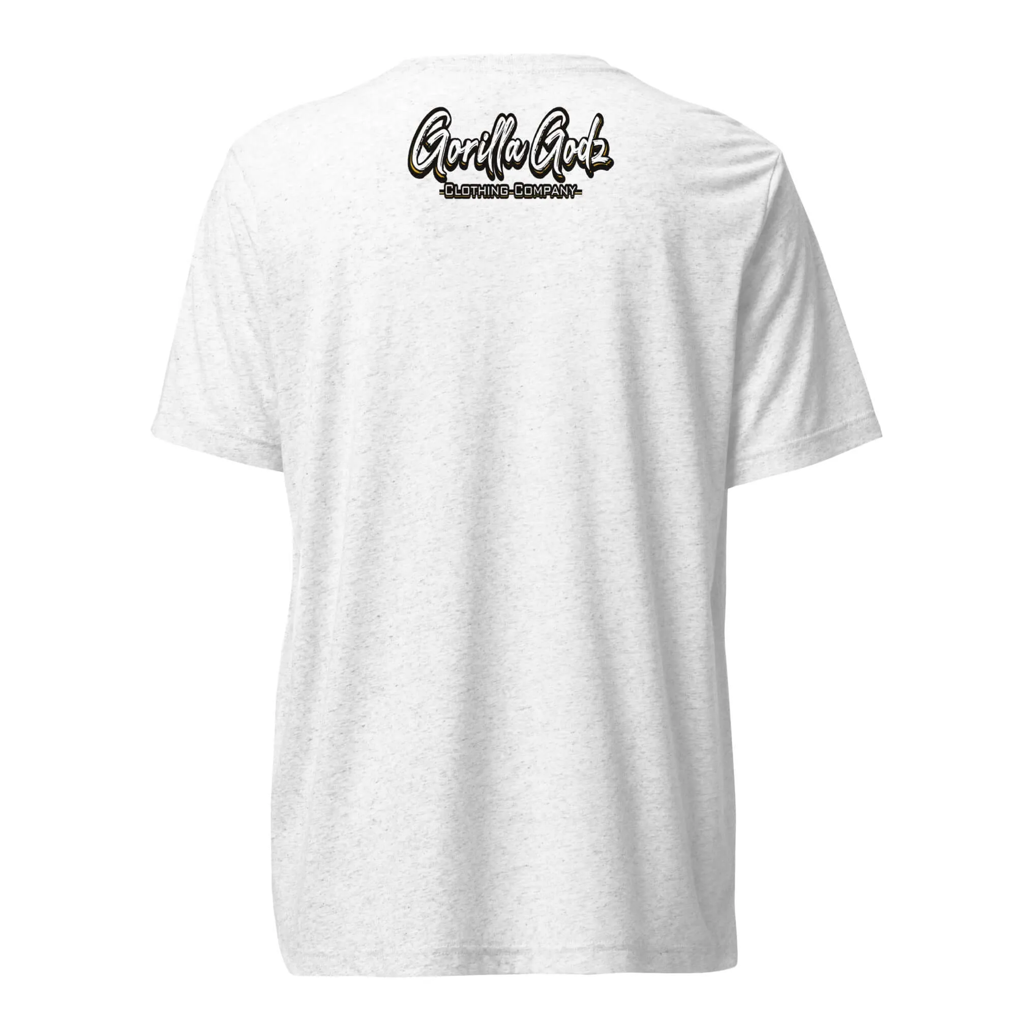 "Gorilla Godz" Tri-Blend Gym Short sleeve T-shirt ( Color options available)