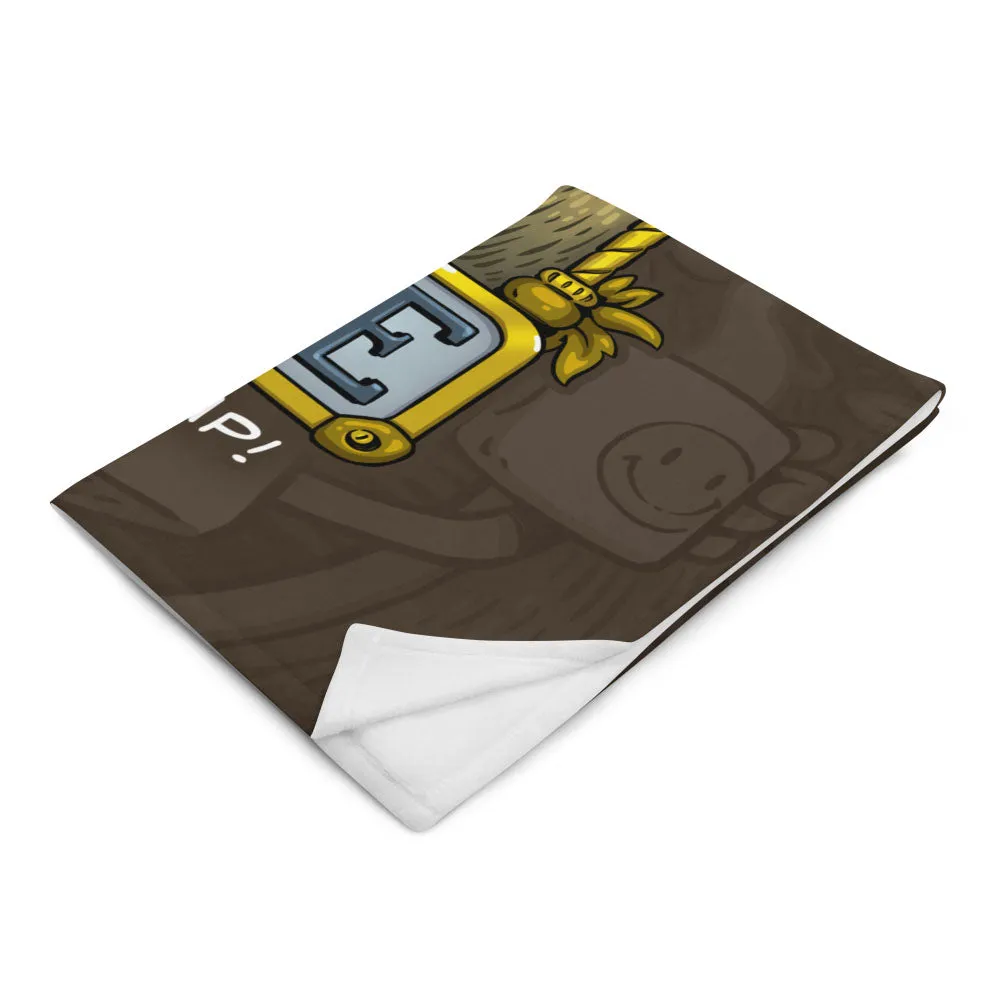 "Pip's Drip Coffee" Throw Blanket