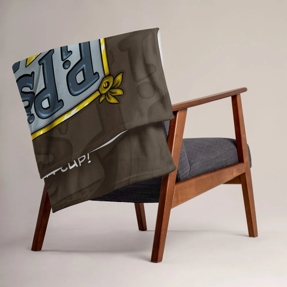 "Pip's Drip Coffee" Throw Blanket
