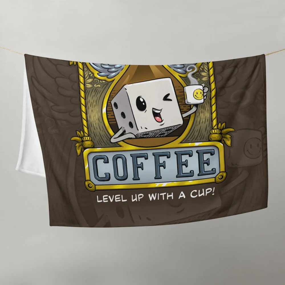"Pip's Drip Coffee" Throw Blanket