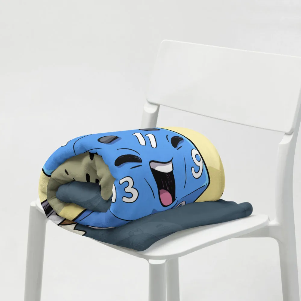 "Too Cute To Crit" Throw Blanket