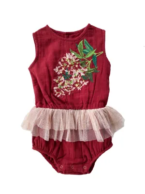 Snowflake Romper - Claus