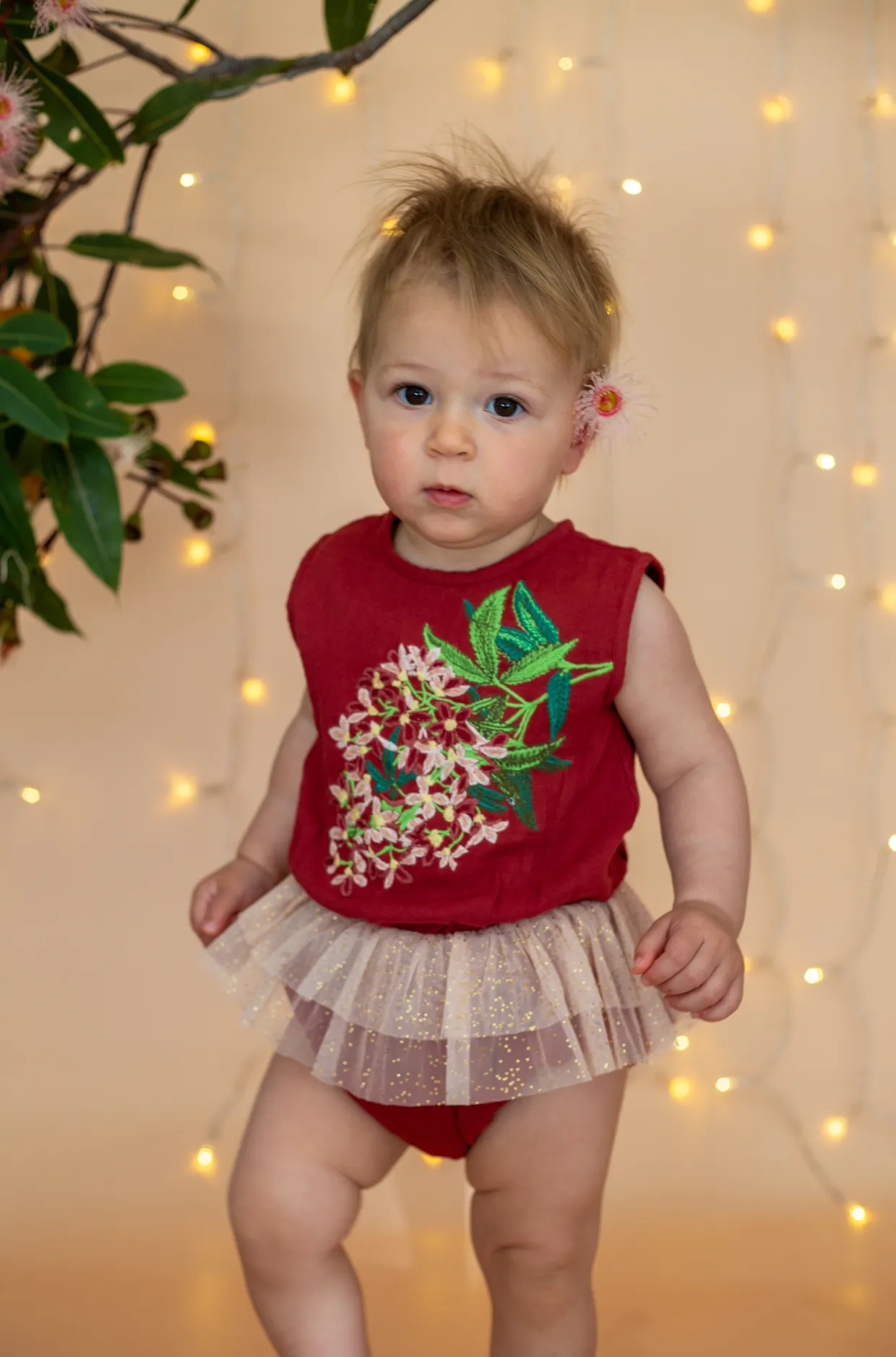 Snowflake Romper - Claus