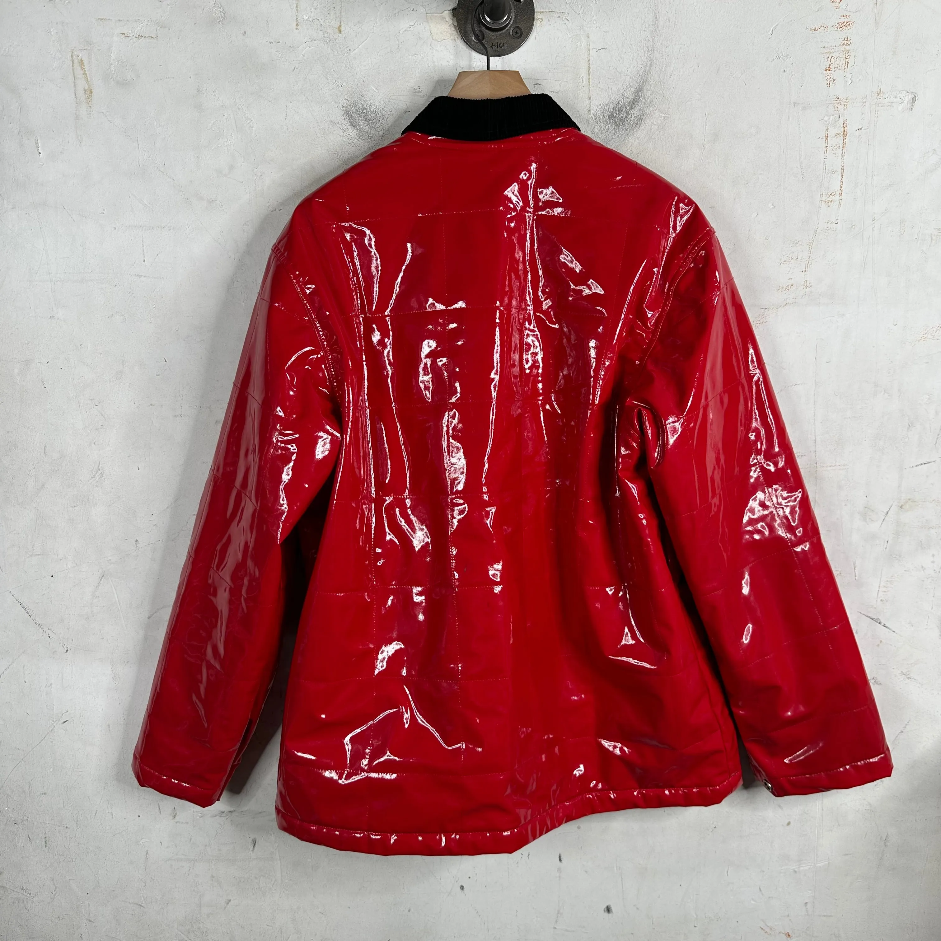 Supreme Quilted Patented Vinyl Chore Jacket
