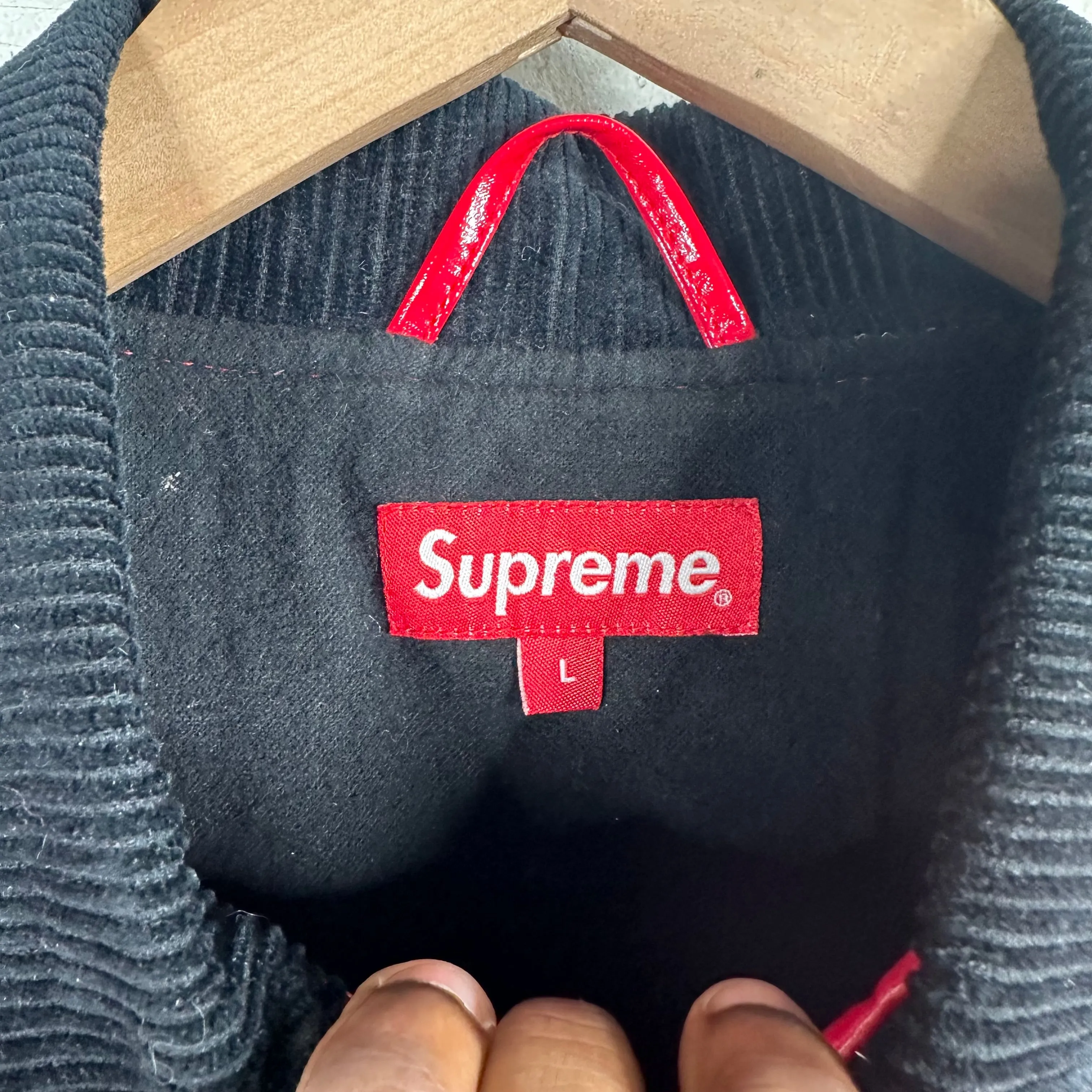 Supreme Quilted Patented Vinyl Chore Jacket