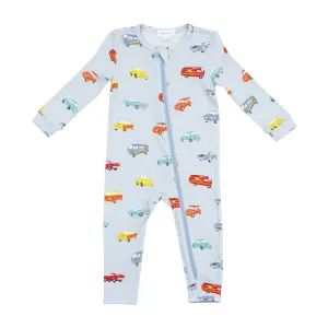 Sweet Ride Zipper Romper Size 0-3 Months