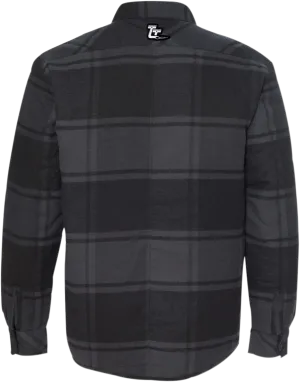 THROTTLE THREADS Drag Specialties Quilted Jacket - Plaid - 2XL DRG24J86BK2R