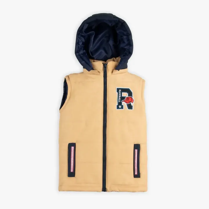 Yellow Hooded Jacket